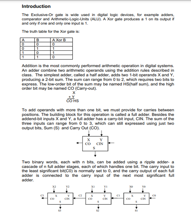 conclusion for full adder experiment