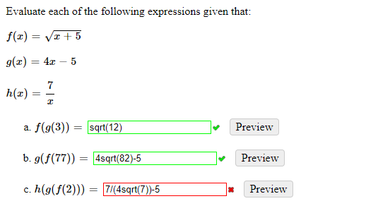 Solved Evaluate Each Of The Following Expressions Given Chegg Com