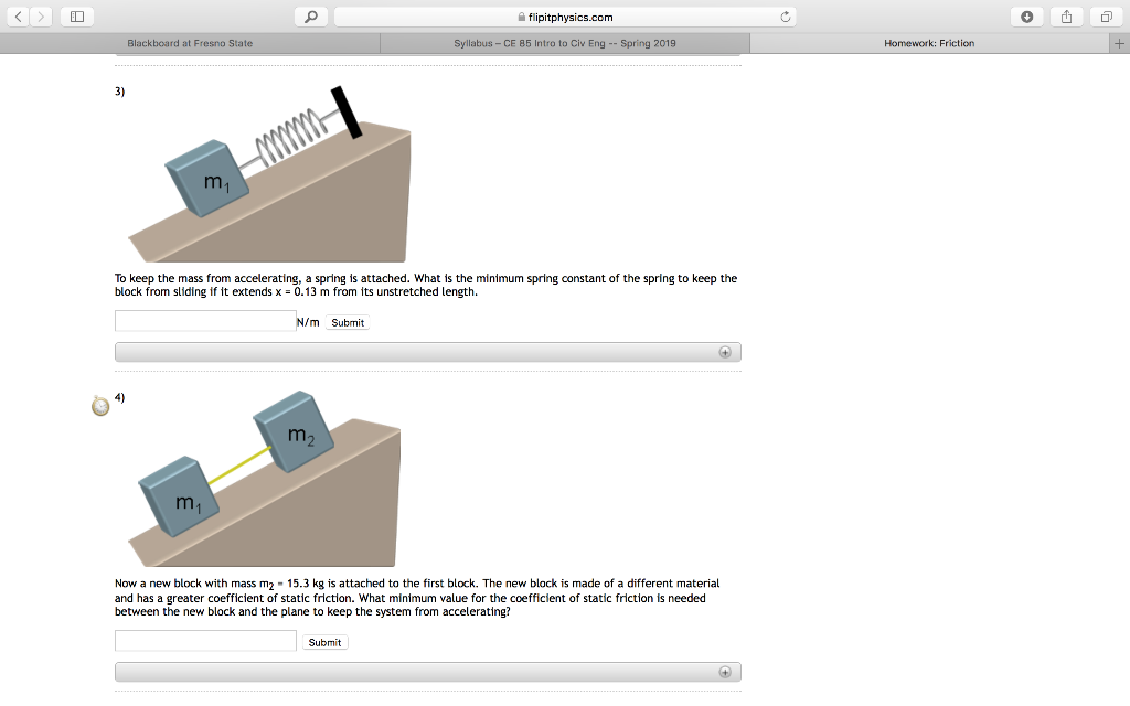 Solved Blackboard at Fresno State Syllabus CE 85 Intro to