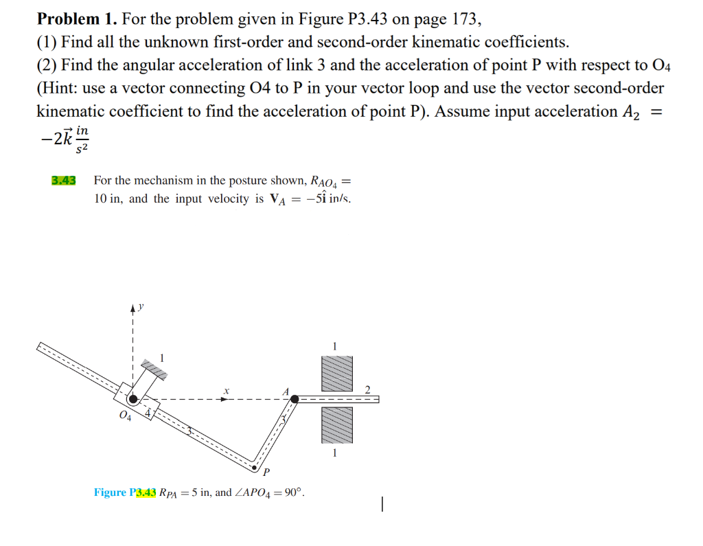 Problem 1 For The Problem Given In Figure P3 43 O Chegg Com