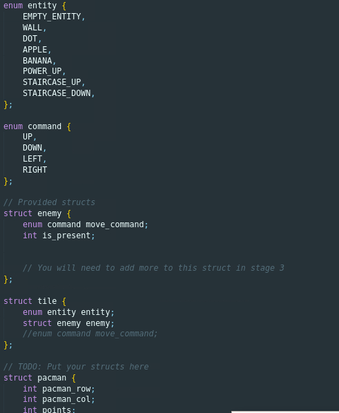 Solved How do i implement this (note this is in C):This is | Chegg.com