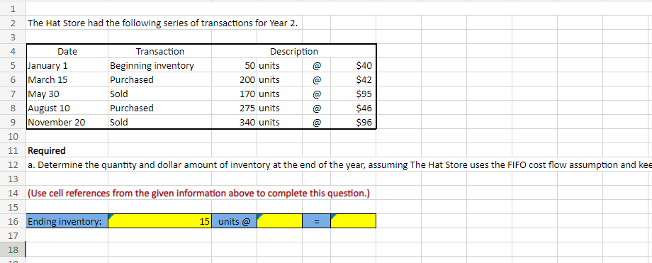 Solved Determine the quantity and dollar amount of inventory | Chegg.com