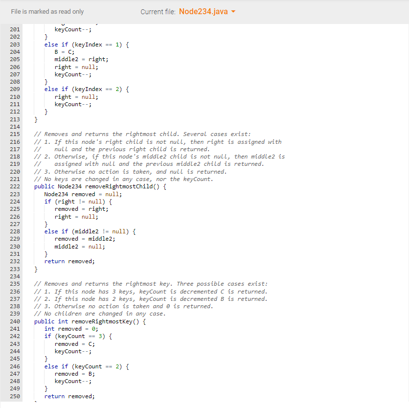 8.37 LAB: Iterable 2-3-4 tree In this lab, the | Chegg.com
