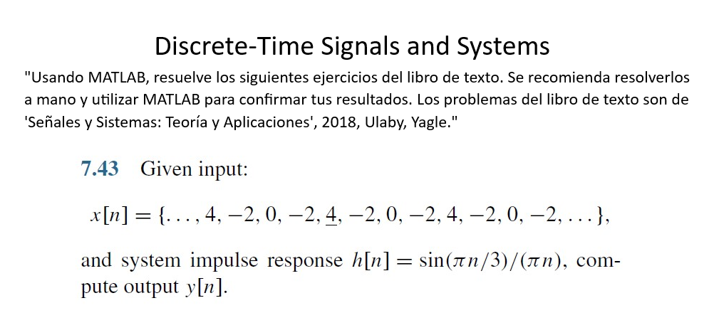 Solved Discrete-Time Signals and Systems 