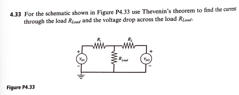 Solved 4.33 ﻿For the schematic shown in Figure P4.33 ﻿use | Chegg.com