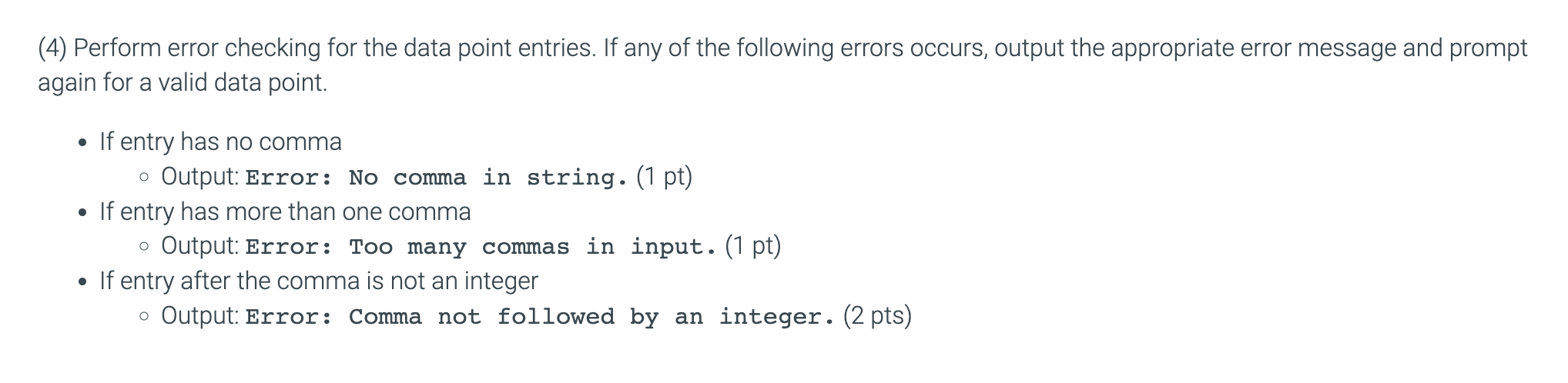 Solved 7.11 LAB*: Program: Data visualization (1) Prompt the | Chegg.com