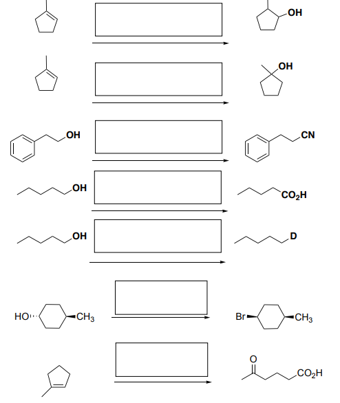 Solved Fill in the blanks to complete the reactions. May | Chegg.com