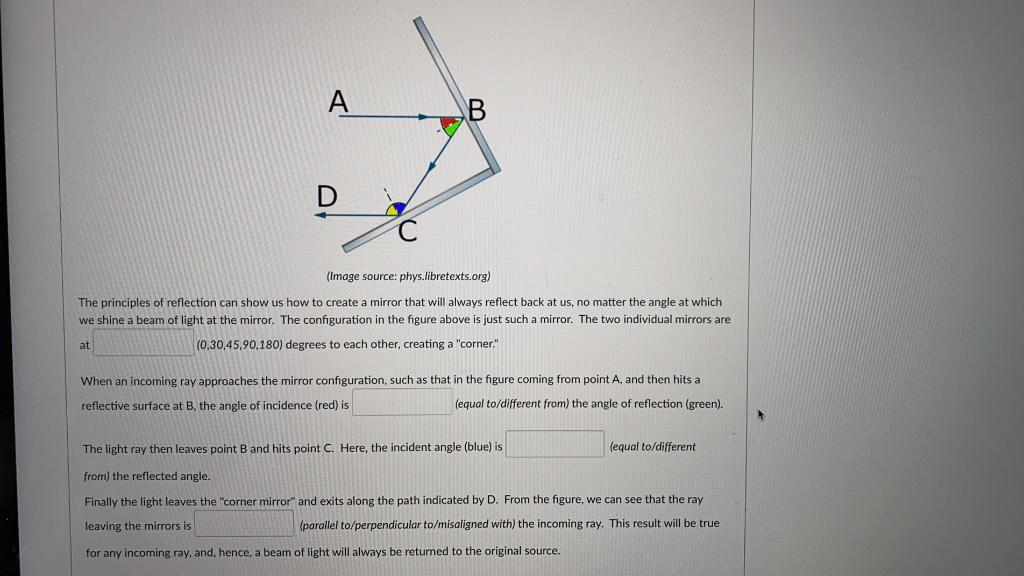 Solved A B D (Image source: phys.libretexts.org) The | Chegg.com