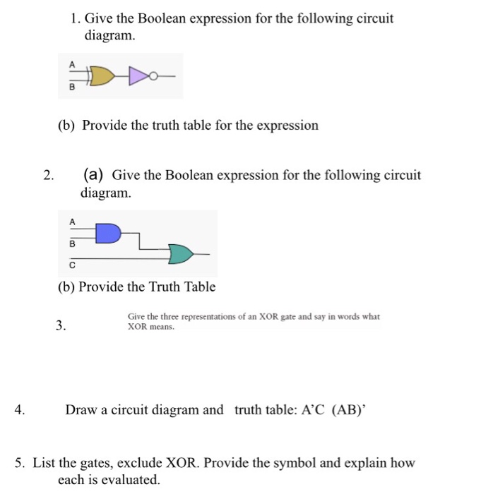 Solved Give The Boolean Expression For The Following Circuit Chegg Com