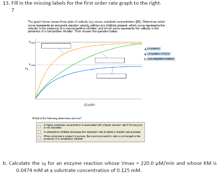 Solved BIOCHEMISTRY SOLVE PART B AND WHICH OF THE FOLLOWING | Chegg.com