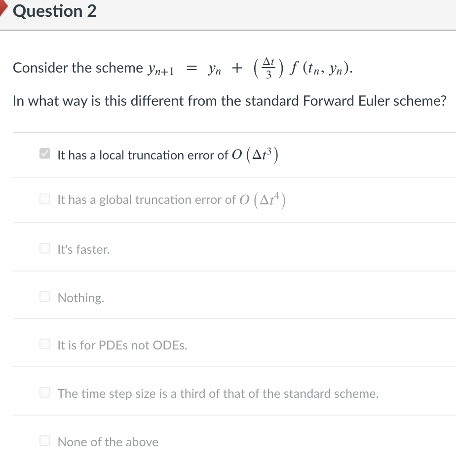 Solved question 1 0 1 pts which of the following is the chegg