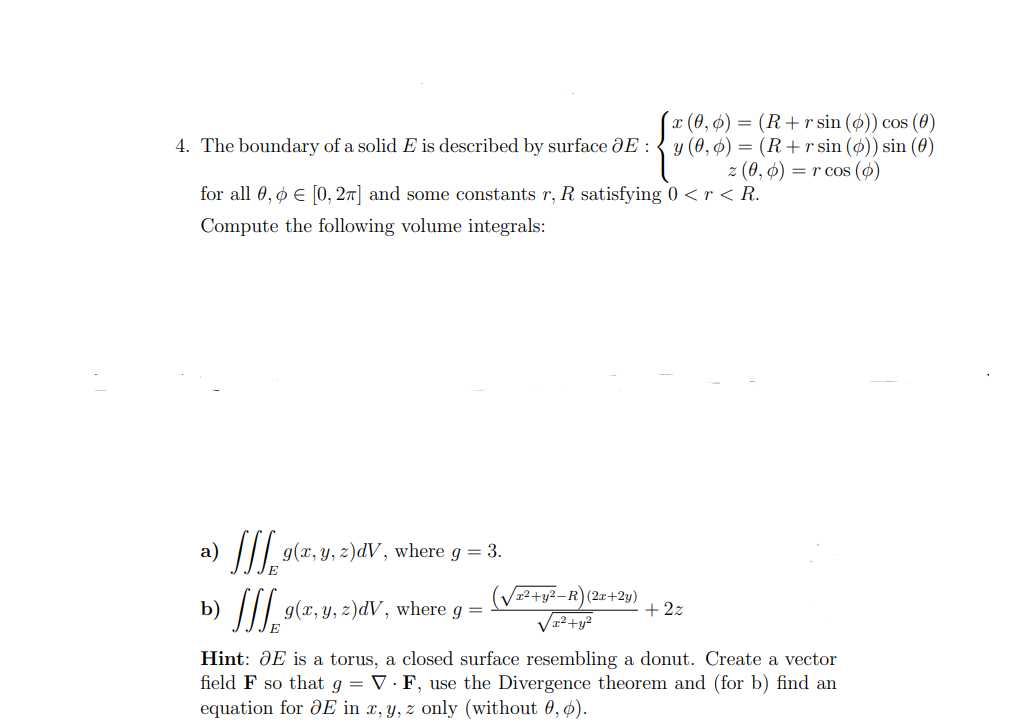 Solved 1x 0 0 R R Sin M Cos 0 4 The Boundary Chegg Com