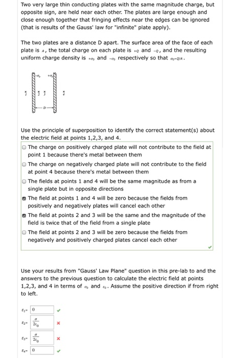 Solved Two Very Large Thin Conducting Plates With The Same | Chegg.com