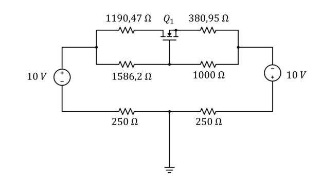 Solved Consider the following circuit with an N-channel | Chegg.com