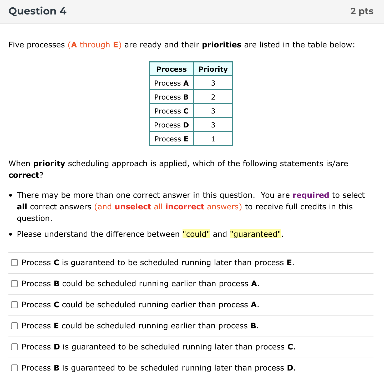 Solved Hello, this is my assignment for the Operating | Chegg.com