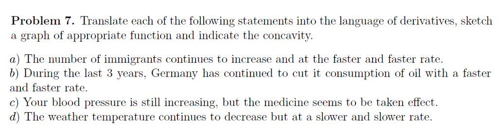 Solved Problem 7. Translate each of the following statements | Chegg.com