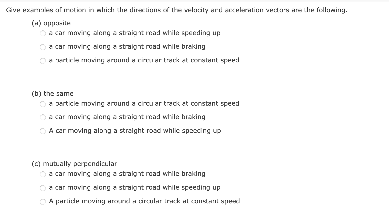 solved-give-examples-of-motion-in-which-the-directions-of-chegg