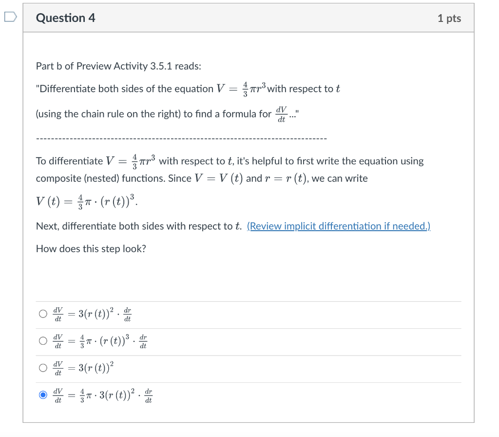 Solved Question 3 1 pts Part b of Preview Activity 3.5.1 | Chegg.com