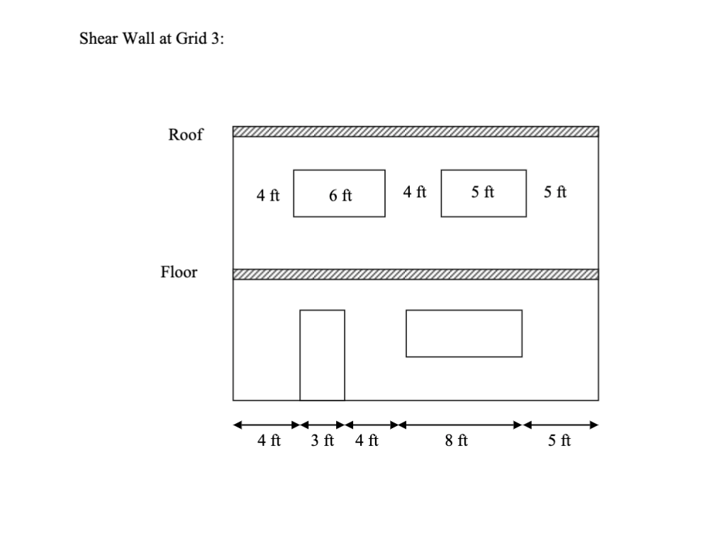 Solved 1. For the two story wood building shown below; 1st | Chegg.com