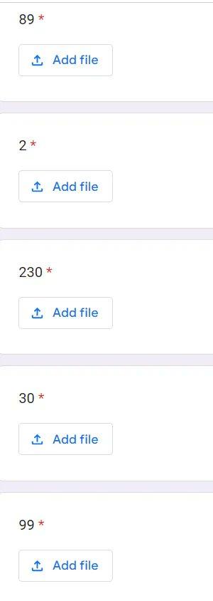 Solved 89 * ¡ Add file 2 * ث Add file 230 * ↑ Add file 30 * | Chegg.com