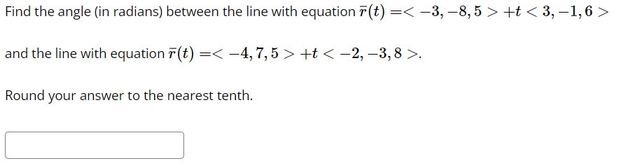 Solved Let R T −3t2 5 T2 2t3 5t4 Find The Line L