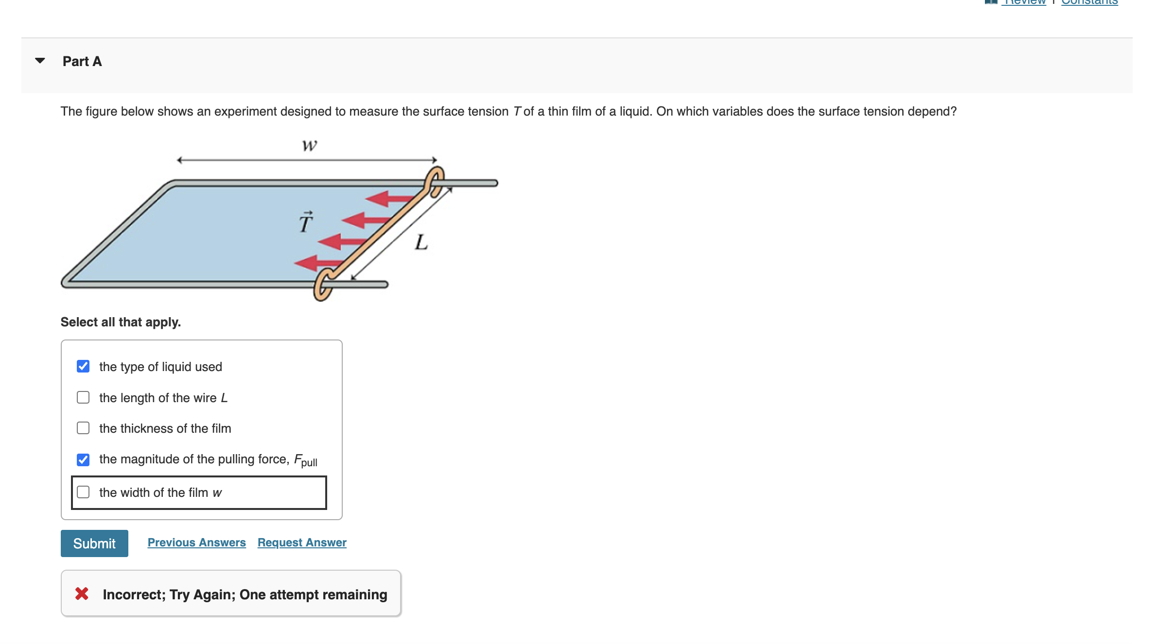Solved The figure below shows an experiment designed to | Chegg.com