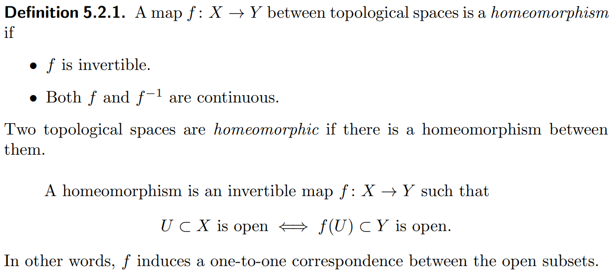 Solved Exercise 5.2.6. Prove that [0,1] and (0,1) are not | Chegg.com