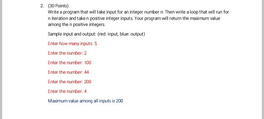 Solved 1. (40 Points) Write a program that prints a menu and | Chegg.com
