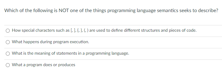 Solved Which of the following is NOT one of the things | Chegg.com