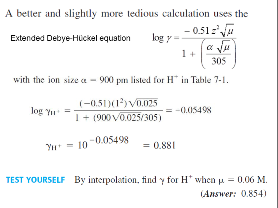 Solved TABLE 7-1 Activity coefficients for aqueous solutions | Chegg.com