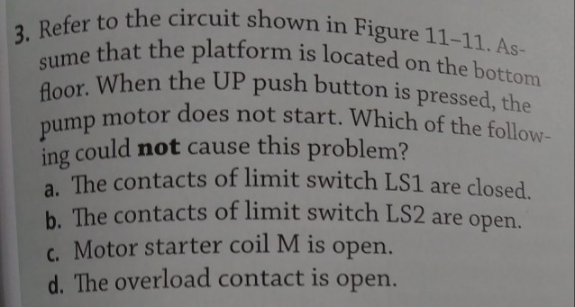 Solved Refer to the circuit shown in Figure 11-11.A hat the | Chegg.com