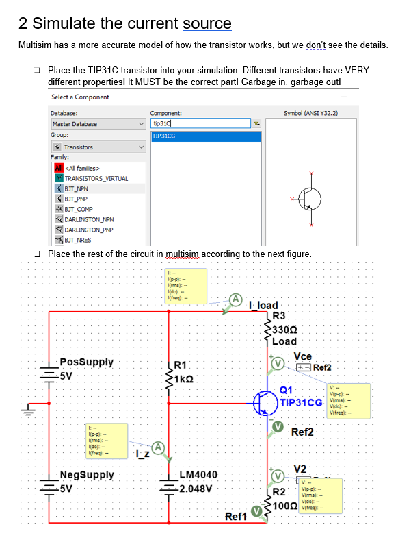 Solved Use DIFFERENTIAL voltage probes (the two-sided kind) | Chegg.com