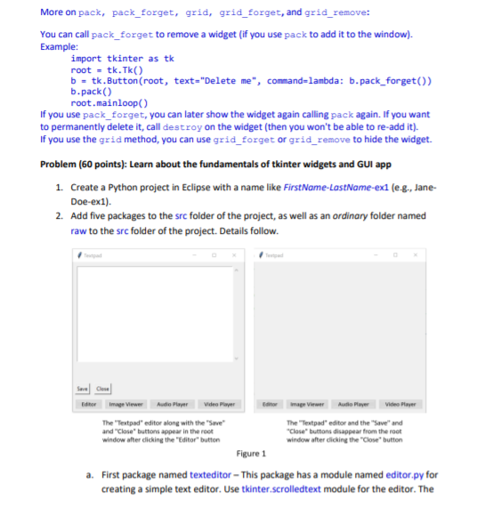 More on pack, grid, and
