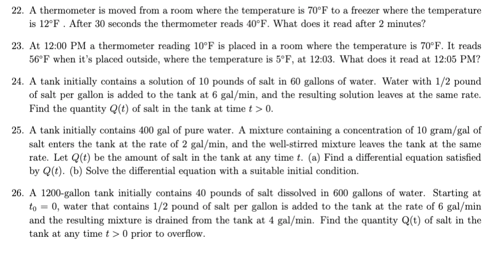 Solved 22 A Thermometer Is Moved From A Room Where The Chegg Com