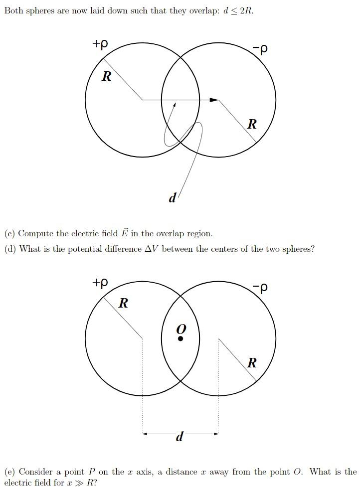 Solved PROBLEM 5 (27 pts) A sphere of radius R is filled | Chegg.com