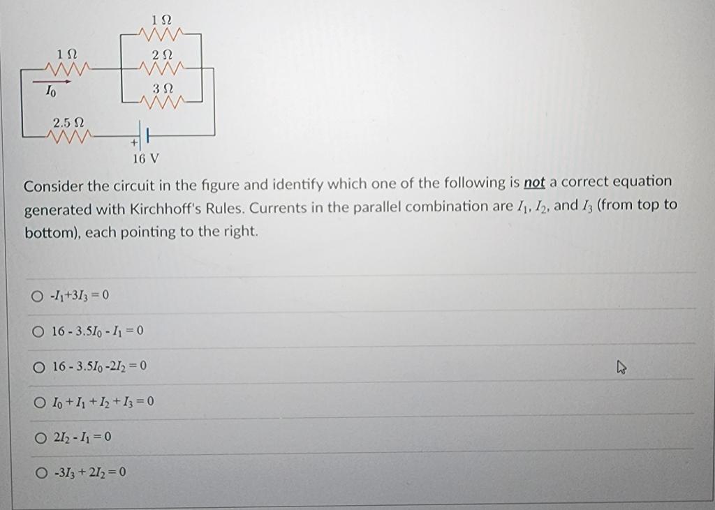 Solved Consider The Circuit In The Figure And Identify Which | Chegg.com