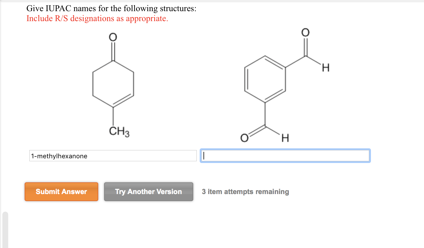 Solved Give Iupac Names For The Following Structures 7145