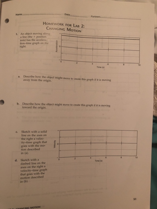 homework for lab 2 changing motion