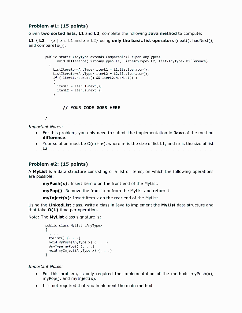 Solved Please add meaningful comments, write on java, and if | Chegg.com