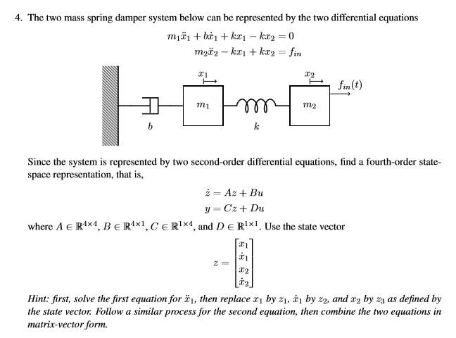 Spring Mass Damper System Equation - Snugtips