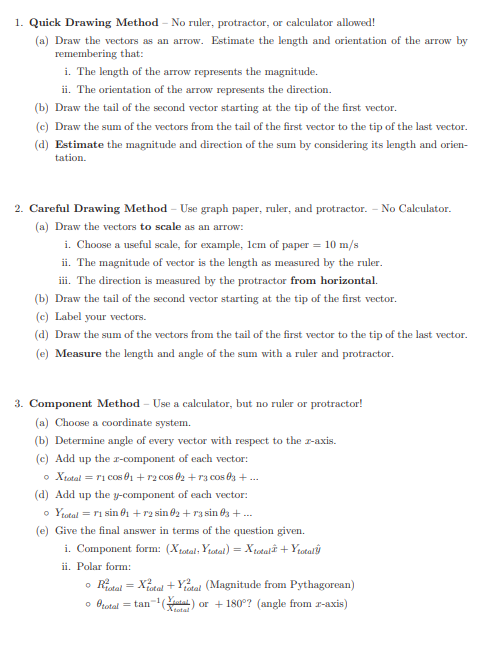 Do all three methods for all three problems. Be sure | Chegg.com