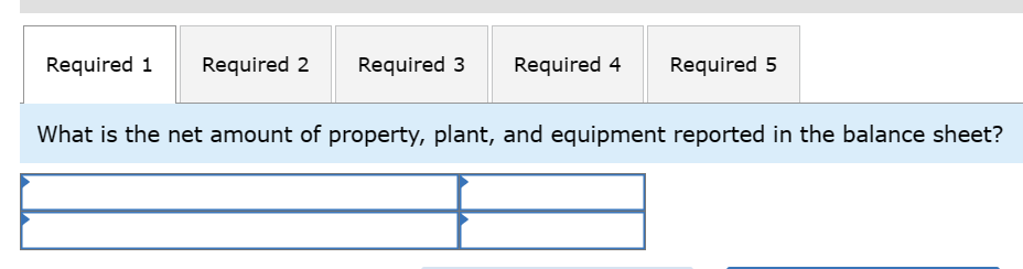 Solved What is the net amount reported separately for | Chegg.com