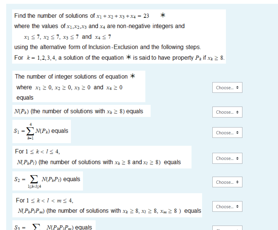 x 4 x 3 x 2 x 1 0 find x