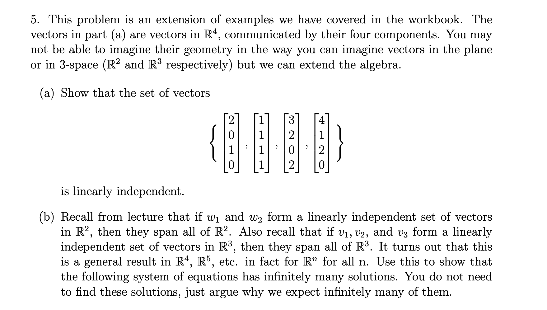 Solved 5. This Problem Is An Extension Of Examples We Have | Chegg.com