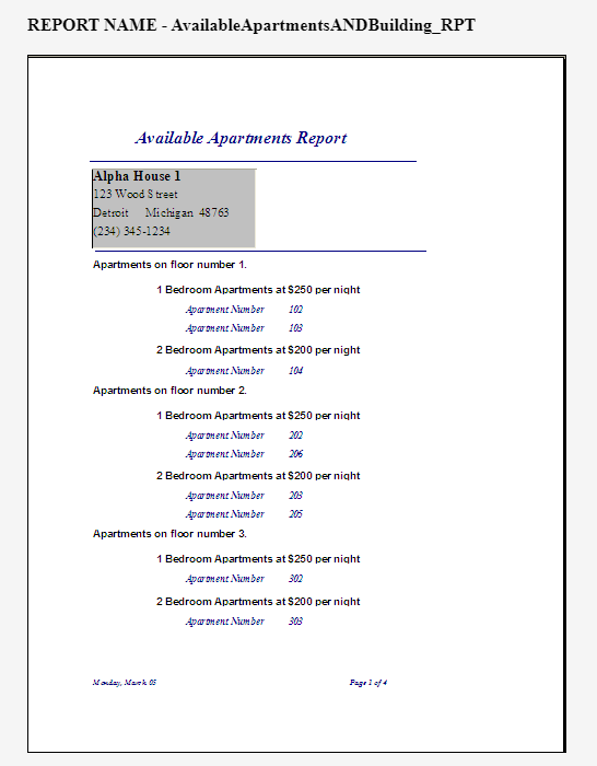 assignment 1 database design and optimisation