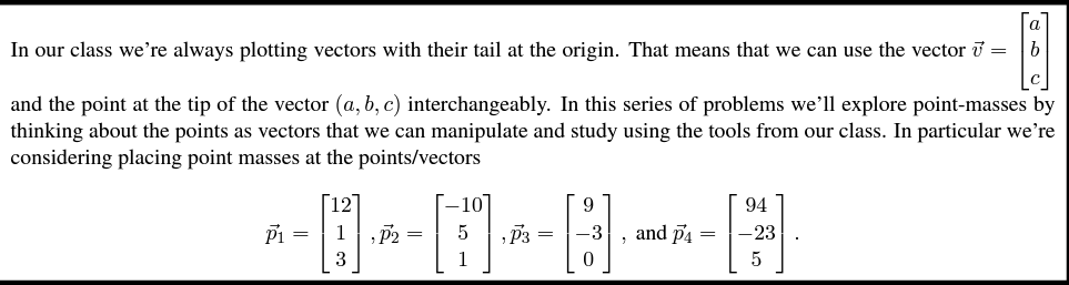 Solved In our class we're always plotting vectors with their | Chegg.com