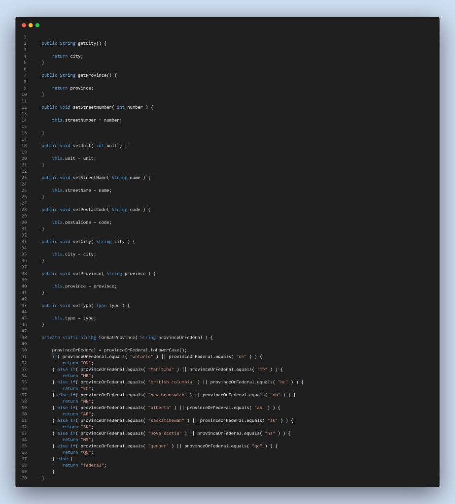 Solved I need my java code edited/changed so it can have all | Chegg.com