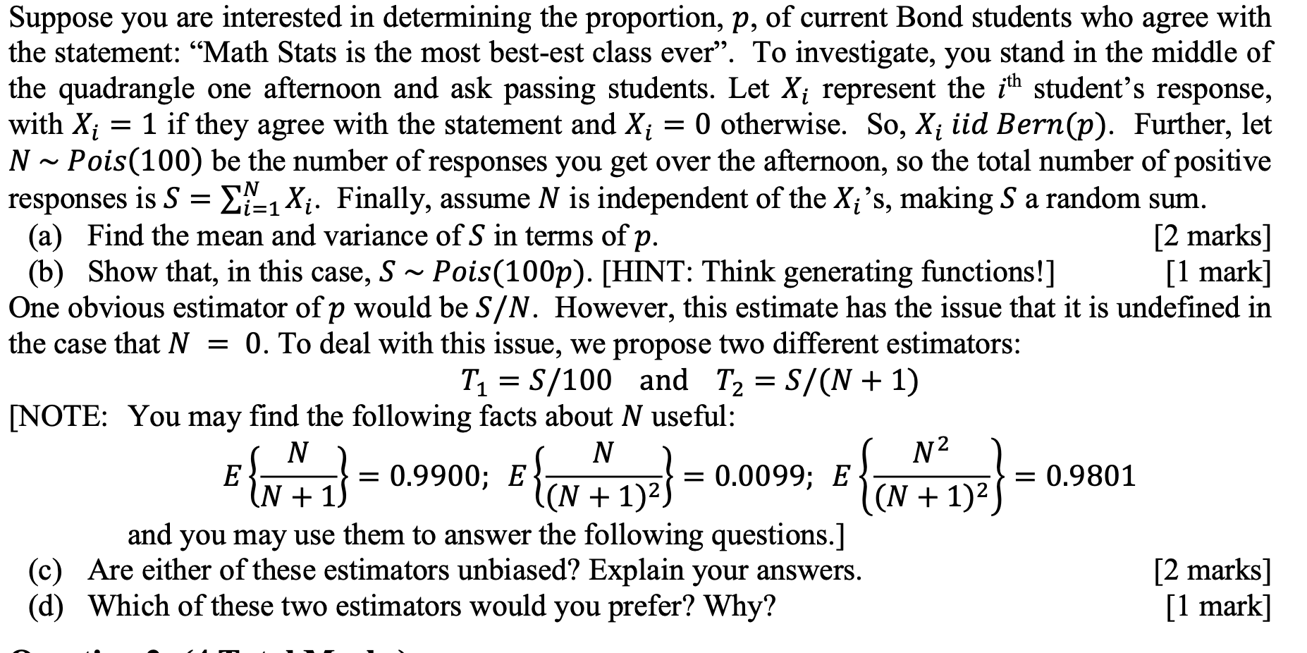 Solved Suppose You Are Interested In Determining The | Chegg.com