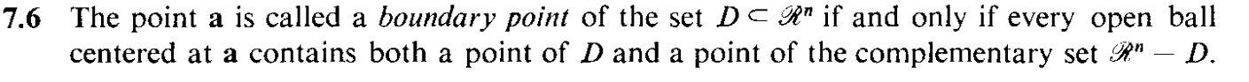Solved 6 The point a is called a boundary point of the set | Chegg.com
