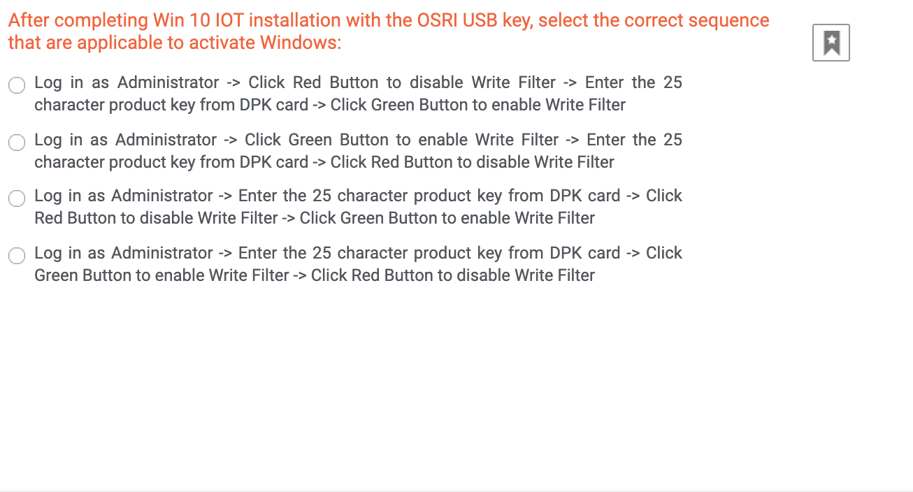 Solved After completing Win 10 IOT installation with the